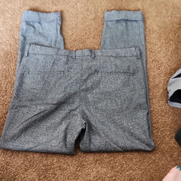 H&M Gray Dress Pants with Elegant Straight Leg - Picture 3 of 3